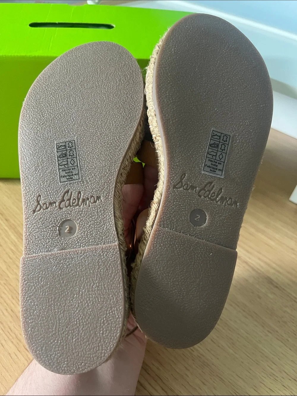 Sam Edelman Girls Kora Sandals Size 2